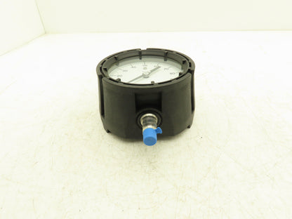 Weksler AA442PF4LW 4.5" Royal Dial Gauge 1/4" NPT 0-100 psig