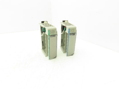 Allen Bradley 1769-IQ16 1769-OV16 Relay Input Sinking Output Module Lot of 2
