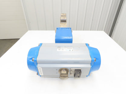 Jamesbury 815L113600XZ Stainless 8" Butterfly Valve Wafer-Sphere Air Actuated