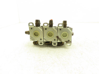 ASCO X8340A3 Solenoid Valve 120Vac 60Hz 150psi 10.5W 1/4" Pipe Lot of 3