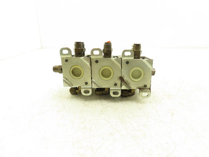 ASCO X8340A3 Solenoid Valve 120Vac 60Hz 150psi 10.5W 1/4" Pipe Lot of 3