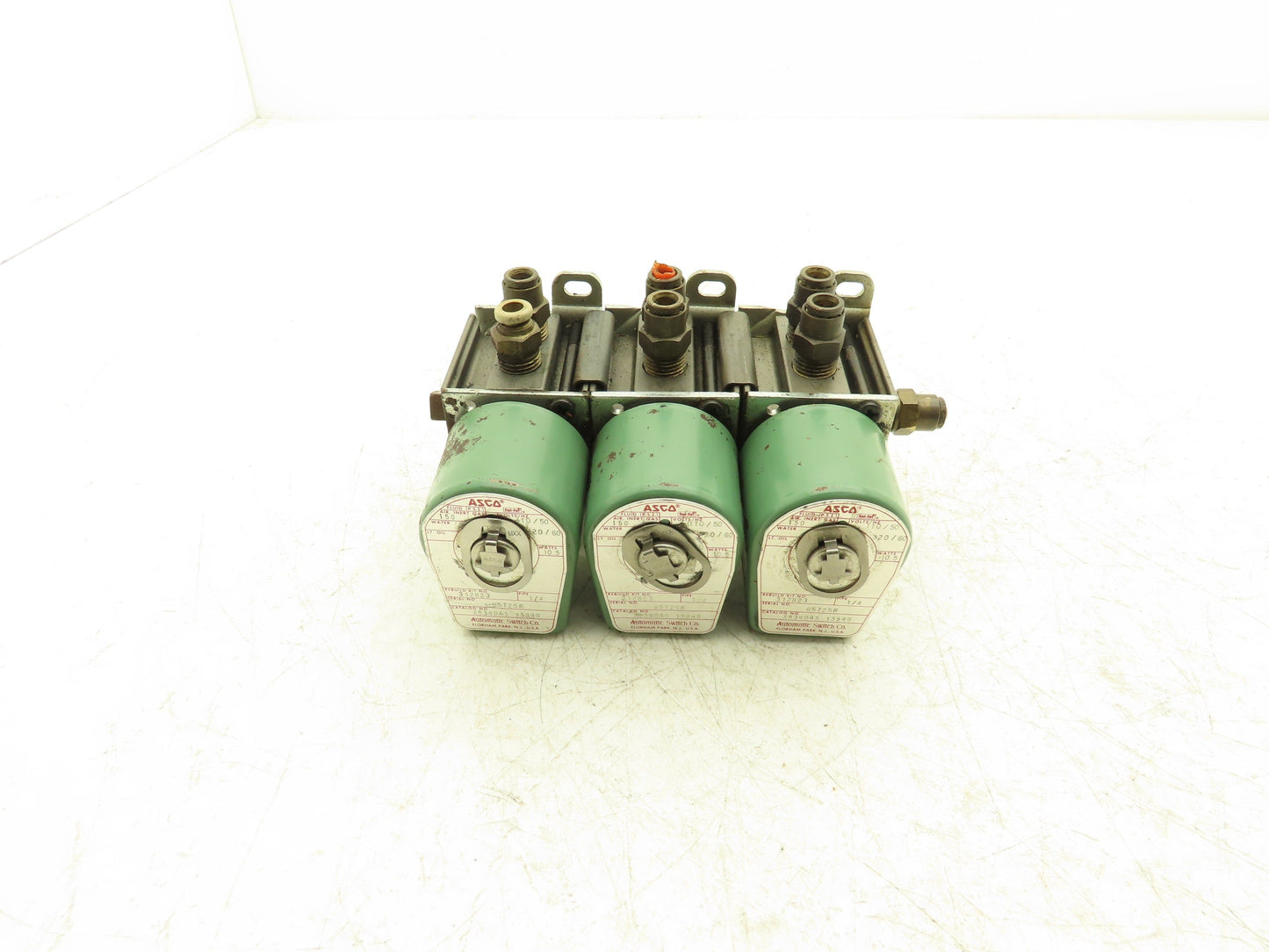ASCO X8340A3 Solenoid Valve 120Vac 60Hz 150psi 10.5W 1/4" Pipe Lot of 3