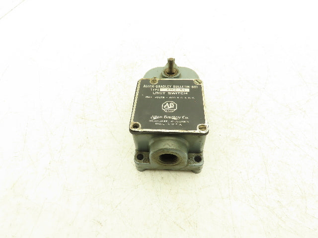 Allen-Bradley Bulletin 801 ASC2-5X Limit Switch NO/NC Contact Ser A 600V