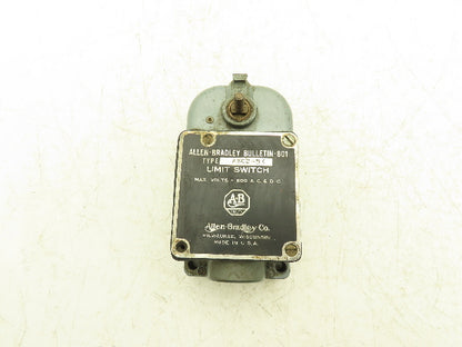 Allen-Bradley Bulletin 801 ASC2-5X Limit Switch NO/NC Contact Ser A 600V