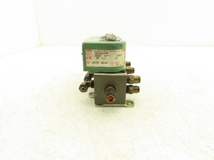 ASCO X8340A313949 Solenoid Valve 120Vac 60Hz 125psi 10.5W 1/4" Pipe Lot of 3