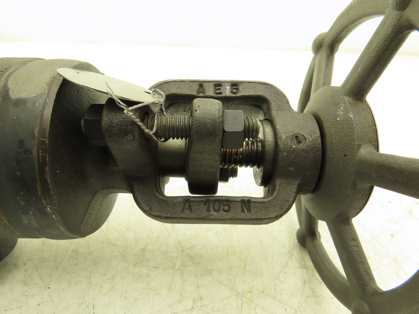 Bonney Forge A105N Gate Valve 1-1/2" NPT Forged Steel Rising Stem