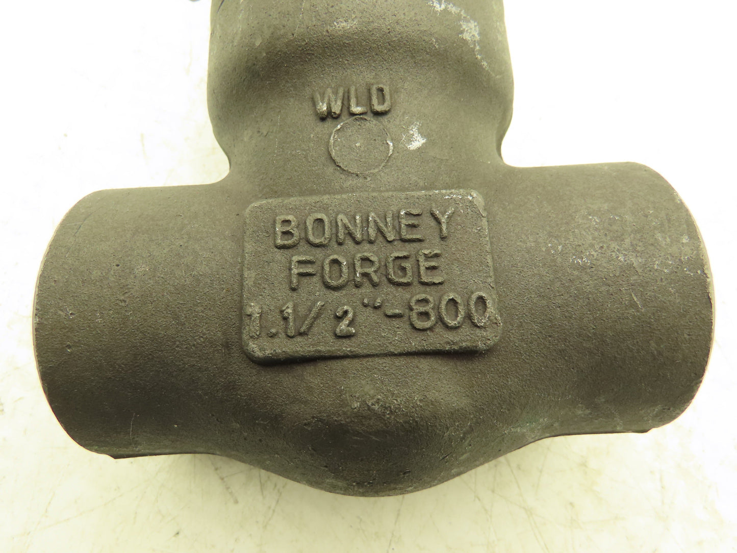 Bonney Forge A105N Gate Valve 1-1/2" NPT Forged Steel Rising Stem