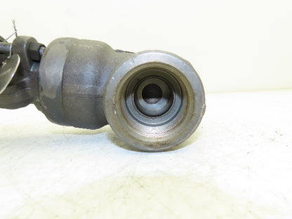 Bonney Forge A105N Gate Valve 1-1/2" NPT Forged Steel Rising Stem