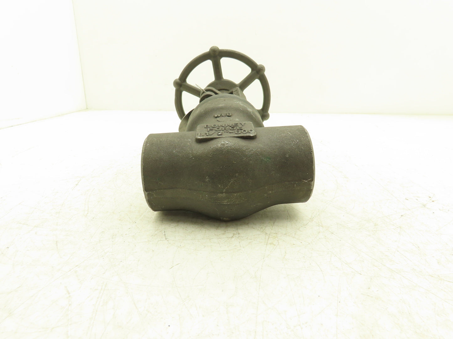 Bonney Forge A105N Gate Valve 1-1/2" NPT Forged Steel Rising Stem