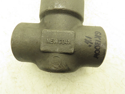 Newco 18T-FS3-WB-RP 1-1/2" Gate Valve 1975psi Forged Steel Rising Stem