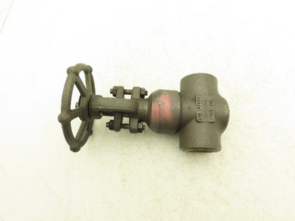 Newco 18T-FS3-WB-RP 1-1/2" Gate Valve 1975psi Forged Steel Rising Stem