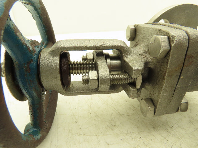 Sharpe 35116 1" Gate Valve ANSI Class 150 275psi @ 100° F CF8M SS Rising Stem