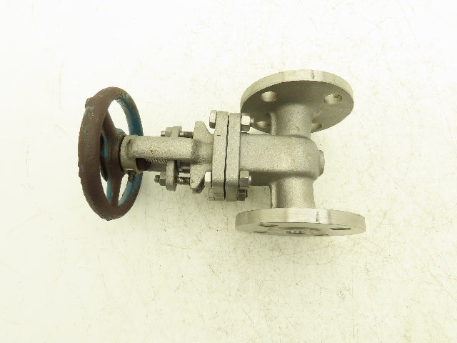 Sharpe 35116 1" Gate Valve ANSI Class 150 275psi @ 100° F CF8M SS Rising Stem