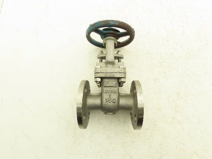 Sharpe 35116 1" Gate Valve ANSI Class 150 275psi @ 100° F CF8M SS Rising Stem