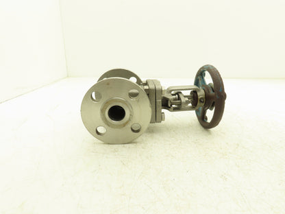 Sharpe 35116 1" Gate Valve ANSI Class 150 275psi @ 100° F CF8M SS Rising Stem