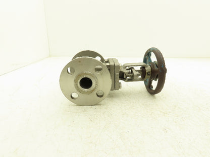 Sharpe 35116 1" Gate Valve ANSI Class 150 275psi @ 100° F CF8M SS Rising Stem