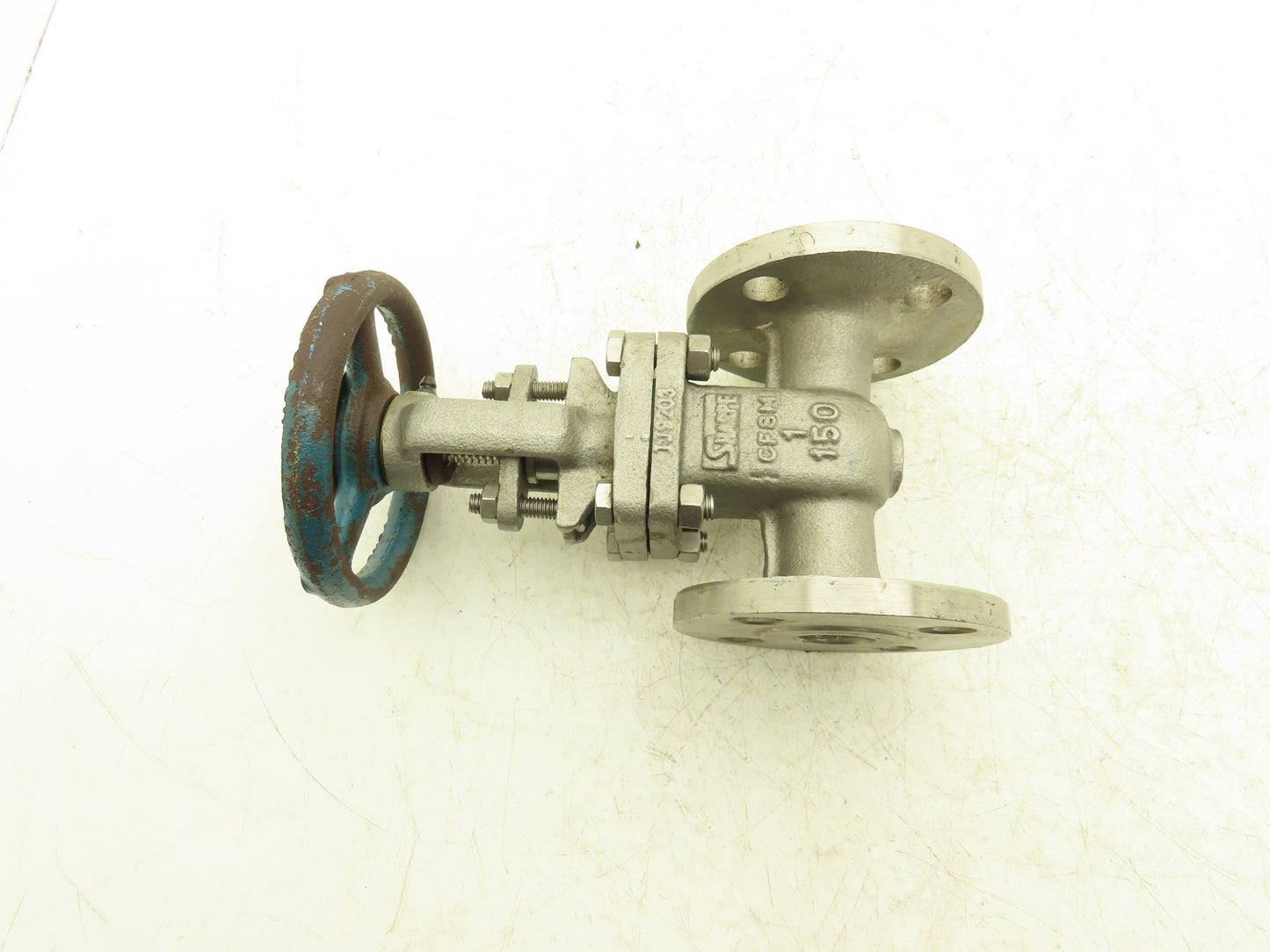 Sharpe 35116 1" Gate Valve ANSI Class 150 275psi @ 100° F CF8M SS Rising Stem