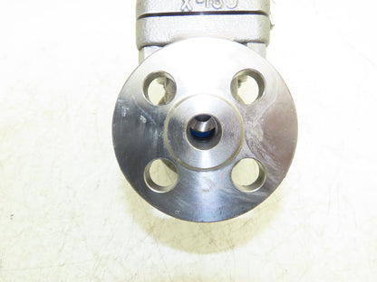 Kitz 150UMAM 1/2" Gate Valve ANSI Class 150 170psig  500°F CF8M SS Rising Stem