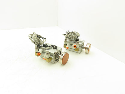 SMC NCDQ2A40-40D Pneumatic Cylinder 40MM Stroke 15MM Bore Double Action Lot of 2