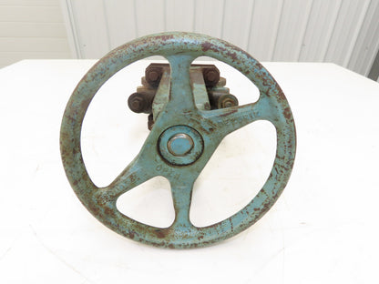 DeZurik 9130847 3" Knife Gate Valve 316 SS Rising Stem