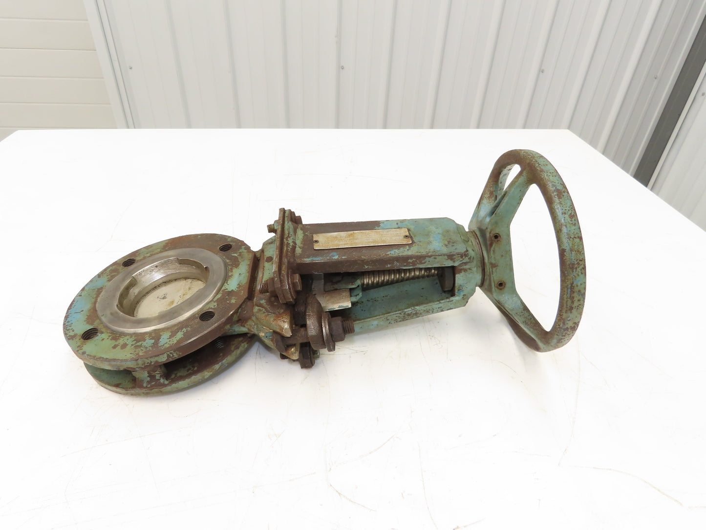 DeZurik 9130847 3" Knife Gate Valve 316 SS Rising Stem
