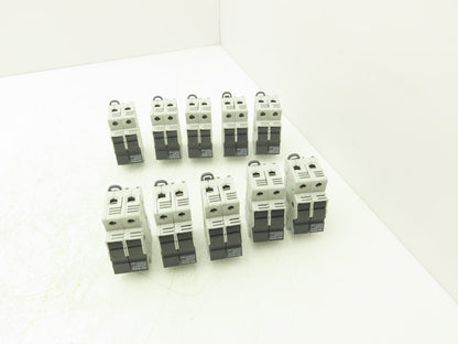 Allen Bradley 1492-FB2C30 Fuse Holder 30A 600VAC 2 Pole Class CC Ser B Lot of 10
