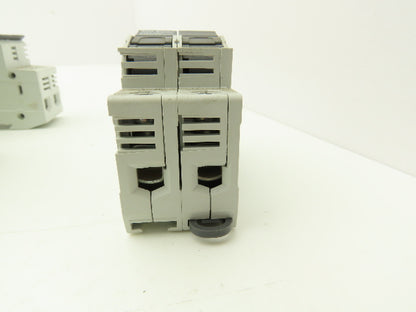 Allen Bradley 1492-FB2C30 Fuse Holder 30A 600VAC 2 Pole Class CC Ser B Lot of 10