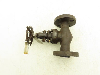 Henry Vogt B-50188 R5 1" Globe Valve Series 493 1480 psi
