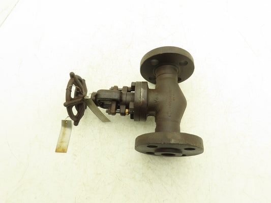 Henry Vogt B-50188 R5 1" Globe Valve Series 493 1480 psi