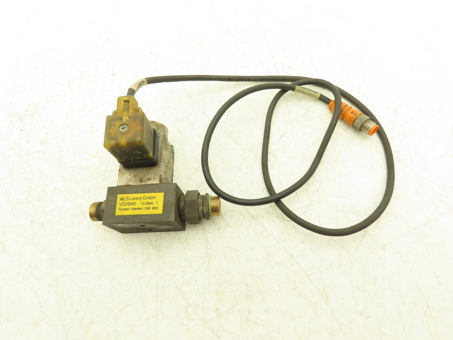 MLS Lanny GmbH VE2B40 Solenoid Valve Block 24V AC/DC Trumpf 135 685