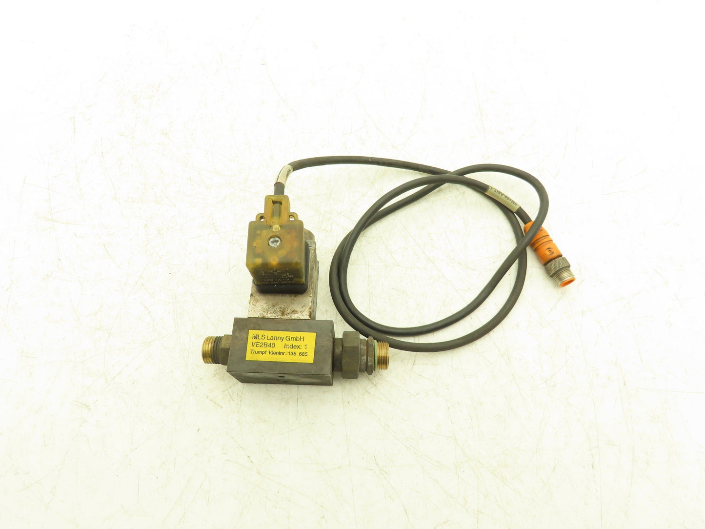 MLS Lanny GmbH VE2B40 Solenoid Valve Block 24V AC/DC Trumpf 135 685