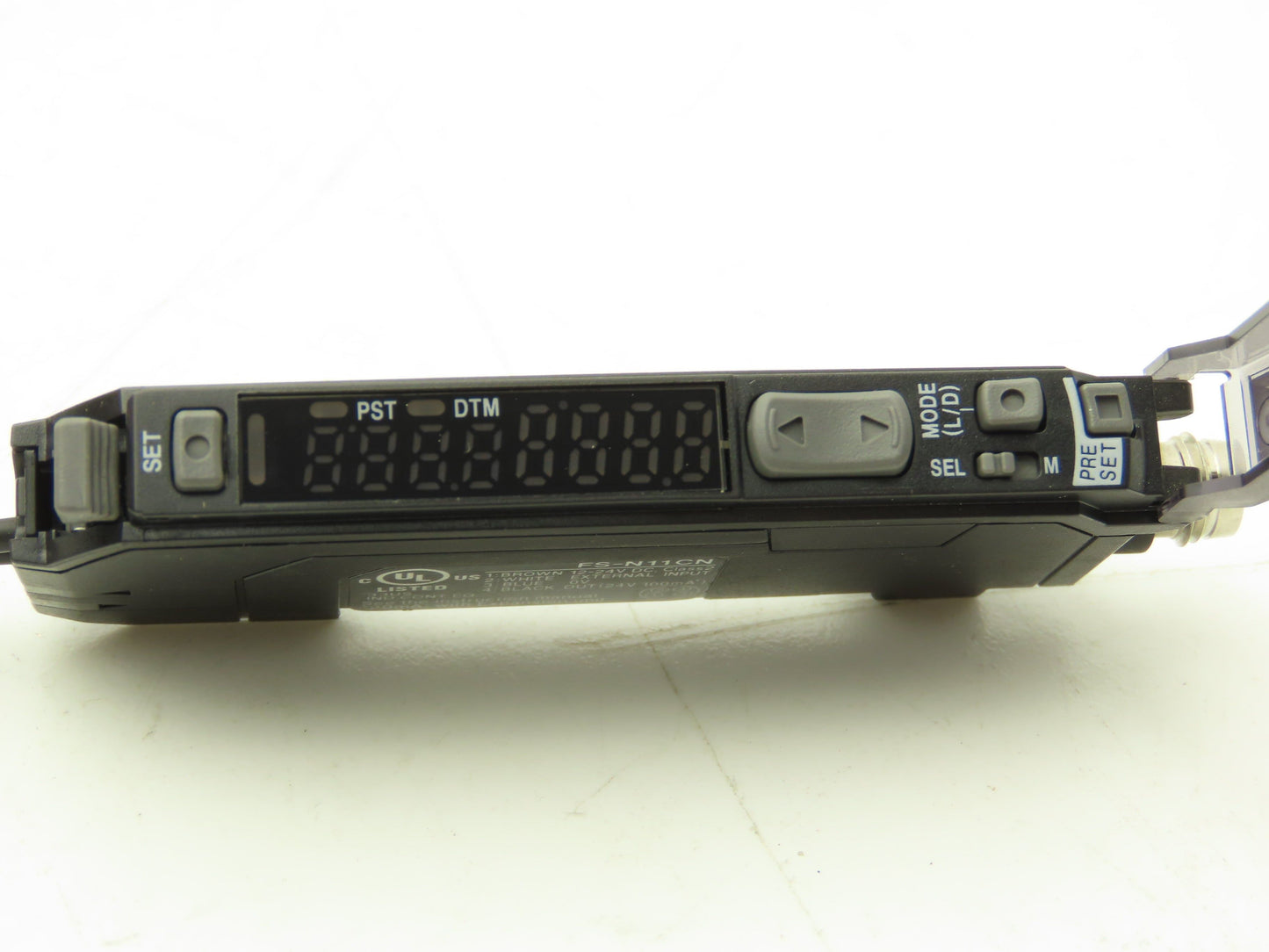 Keyence FS-N11CN Fiber Optic Sensor 24V Various Cable Lengths Included Lot of 6