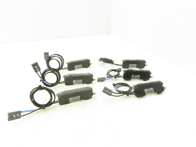 Keyence FS-N11CN Fiber Optic Sensor 24V Various Cable Lengths Included Lot of 6