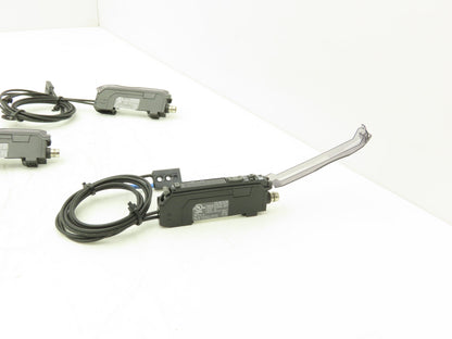 Keyence FS-N11CN Fiber Optic Sensor 24V Various Cable Lengths Included Lot of 5