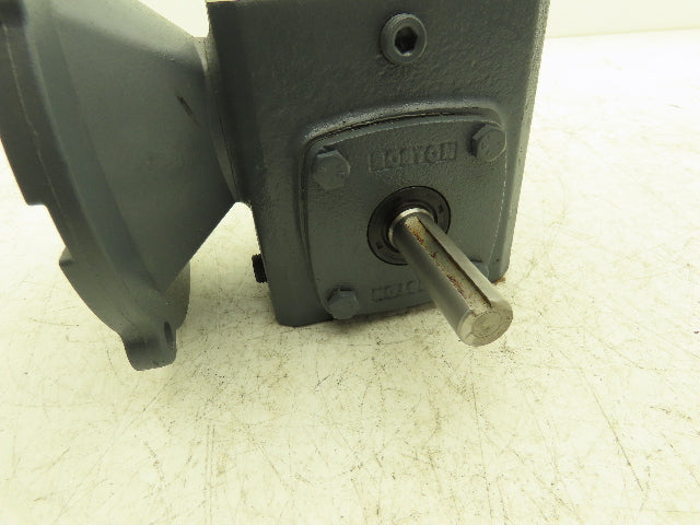 Boston Gear F71315KTB5J4 Worm Gearbox 15:1 Reducer .66Hp 116rpm 56C RH Output