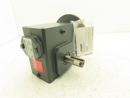 Morse Raider 206Q56L40 Worm Gearbox 40:1 Reducer .76Hp 44rpm 56C LH Output