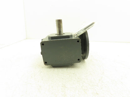 Morse Raider 206Q56L40 Worm Gearbox 40:1 Reducer .76Hp 44rpm 56C LH Output