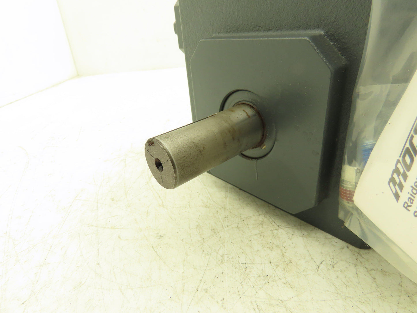 Morse Raider 206Q56L40 Worm Gearbox 40:1 Reducer .76Hp 44rpm 56C LH Output