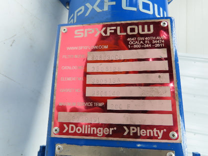 Dollinger SPX Flow S08030C0 Pipeline Filter Air Gas Vacuum 3" NPT *Thread Damage