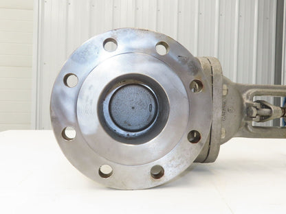 Sharpe 35116 4" Gate Valve ANSI Class 150 275psi @ 100° F CF8M SS Rising Stem