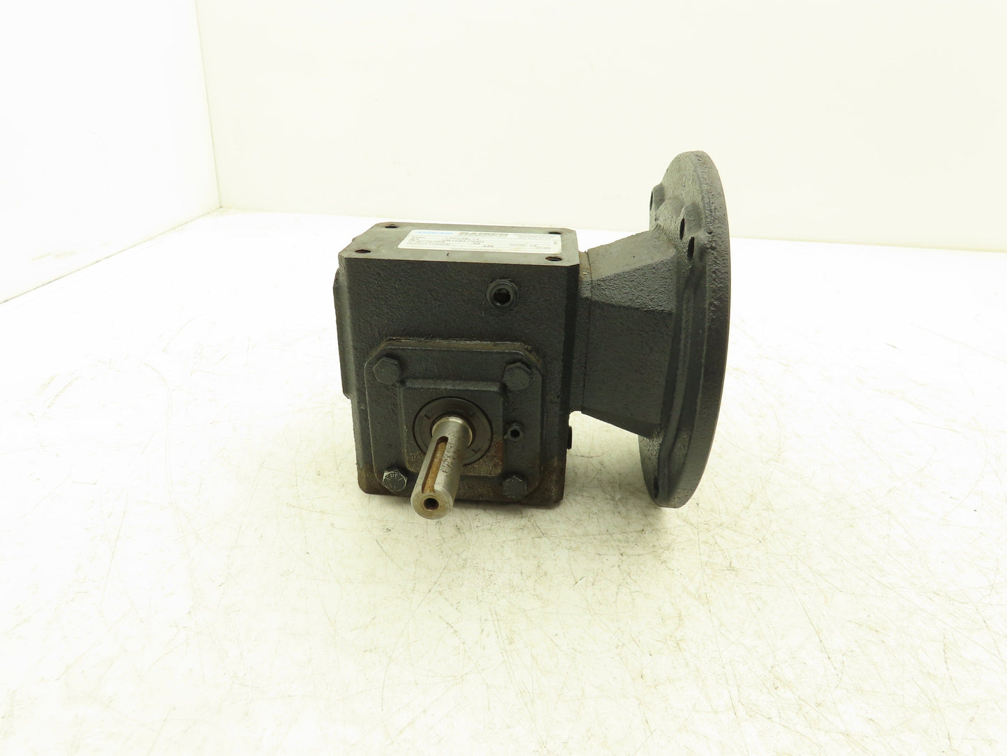 Morse Raider 133Q56L15 Worm Gearbox 15:1 Reducer .56Hp 116rpm 56C LH Output