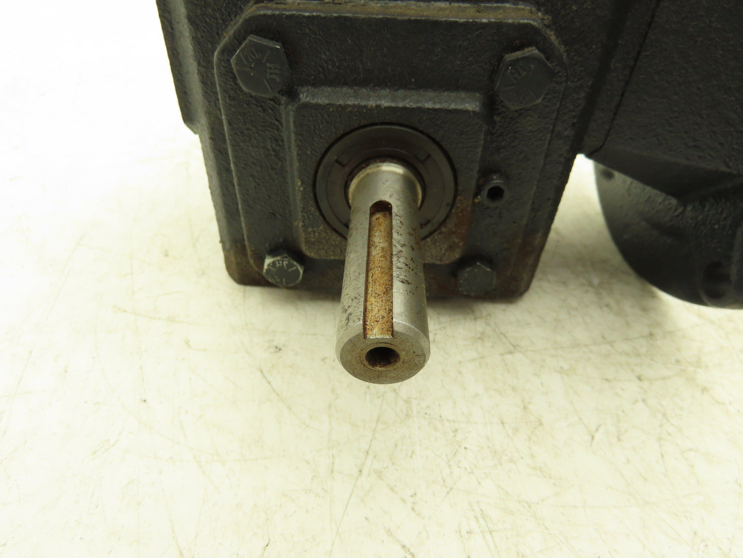 Morse Raider 133Q56L15 Worm Gearbox 15:1 Reducer .56Hp 116rpm 56C LH Output