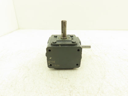 Morse Raider 133UL20 Worm Gearbox 20:1 Reducer .46Hp 87.5rpm 5/8" LH Output