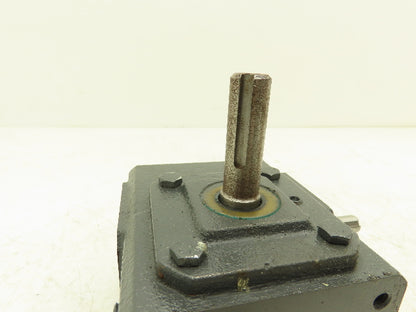 Morse Raider 133UL20 Worm Gearbox 20:1 Reducer .46Hp 87.5rpm 5/8" LH Output