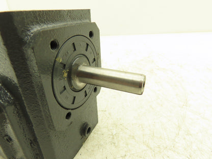 Morse Raider 133UL20 Worm Gearbox 20:1 Reducer .46Hp 87.5rpm 5/8" LH Output