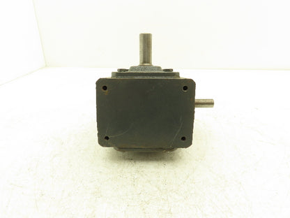 Morse Raider 154UL20 Worm Gearbox 20:1 Reducer .64Hp 87.5rpm 3/4" LH Output