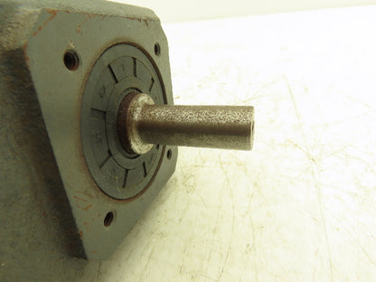 Morse Raider 154UL20 Worm Gearbox 20:1 Reducer .64Hp 87.5rpm 3/4" LH Output