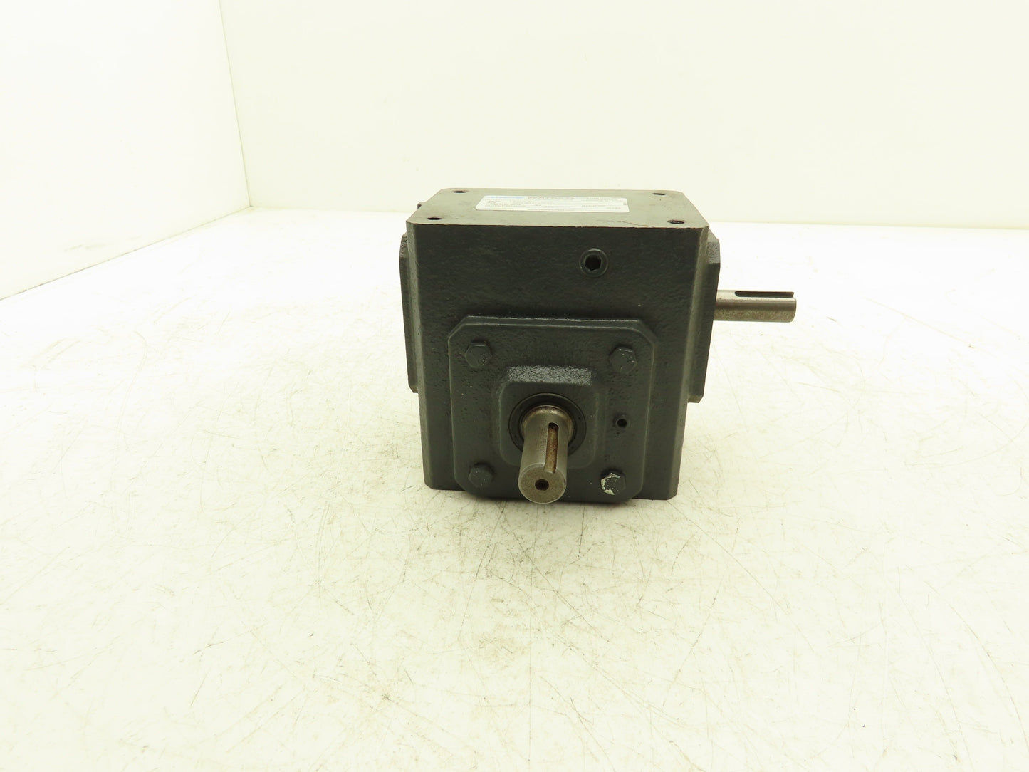 Morse Raider 154UL20 Worm Gearbox 20:1 Reducer .64Hp 87.5rpm 3/4" LH Output