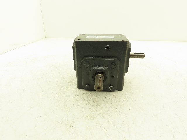 Morse Raider 154UL20 Worm Gearbox 20:1 Reducer .64Hp 87.5rpm 3/4" LH Output