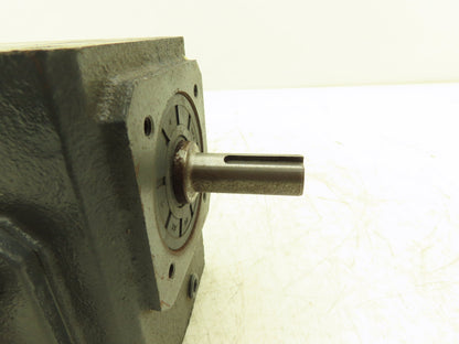 Morse Raider 154UL20 Worm Gearbox 20:1 Reducer .64Hp 87.5rpm 3/4" LH Output